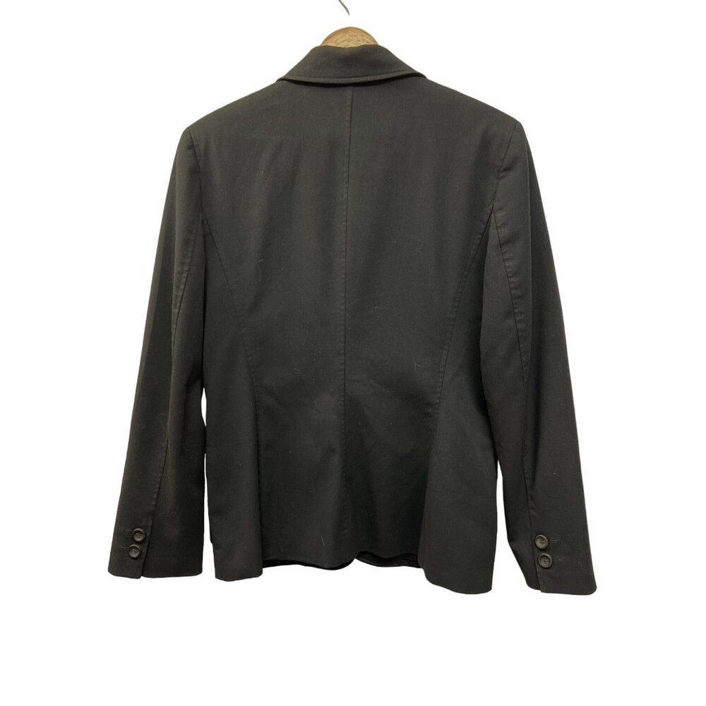 Express Y2k Basic Black 3 Button Career Blazer - image 7